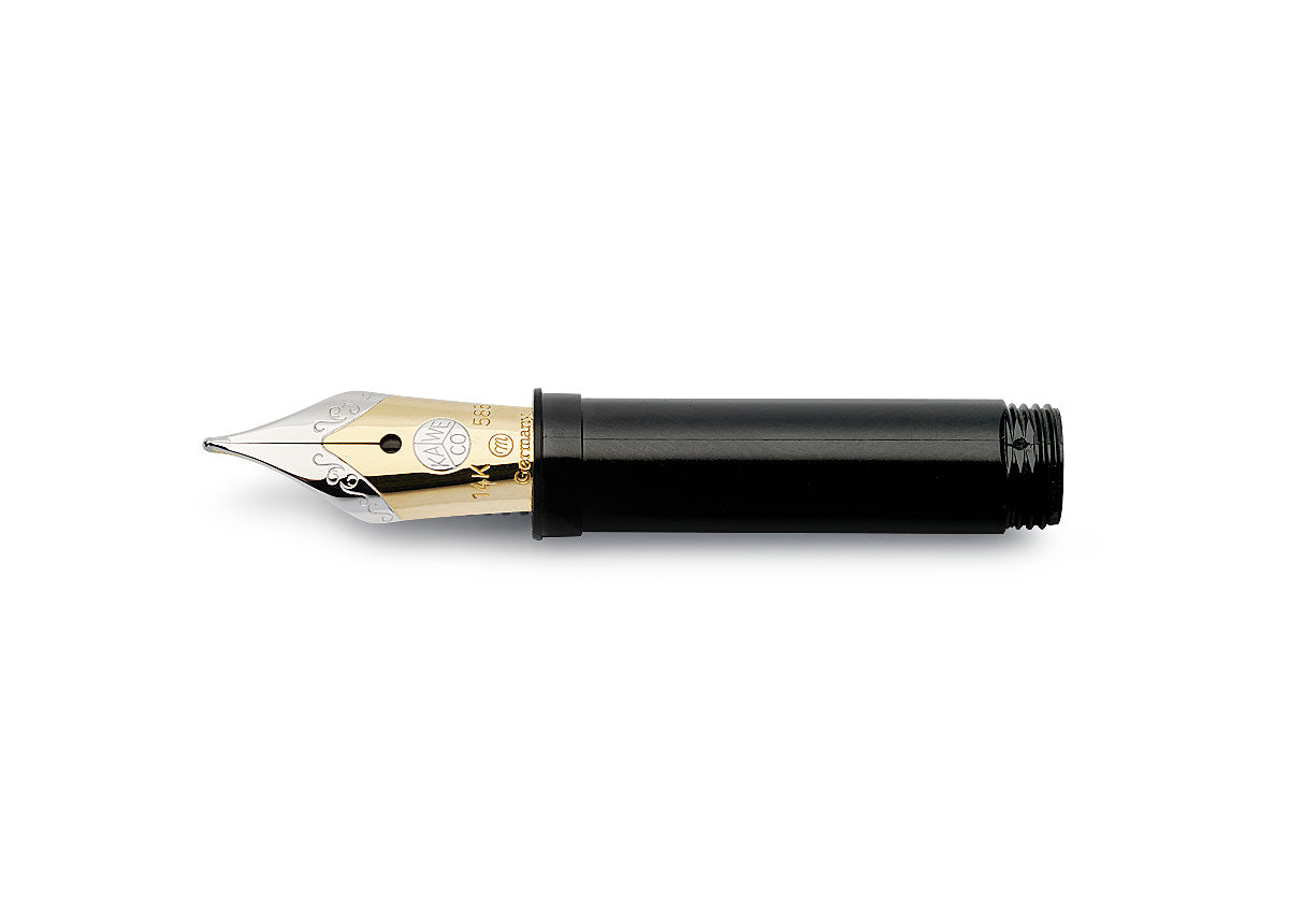 Kaweco Bi Color Goldfeder Einsatz 060 mit Gewinde, 14 Kt. 585 Gold