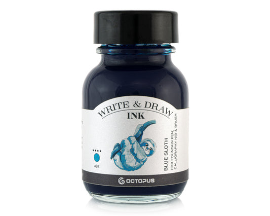 Octopus Write and Draw Ink 484 Blue Sloth 50ml