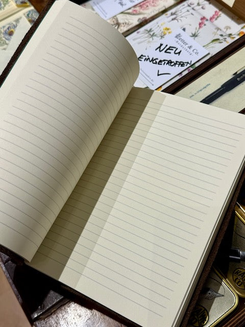 Lederbuch mit Monogramm DinA5