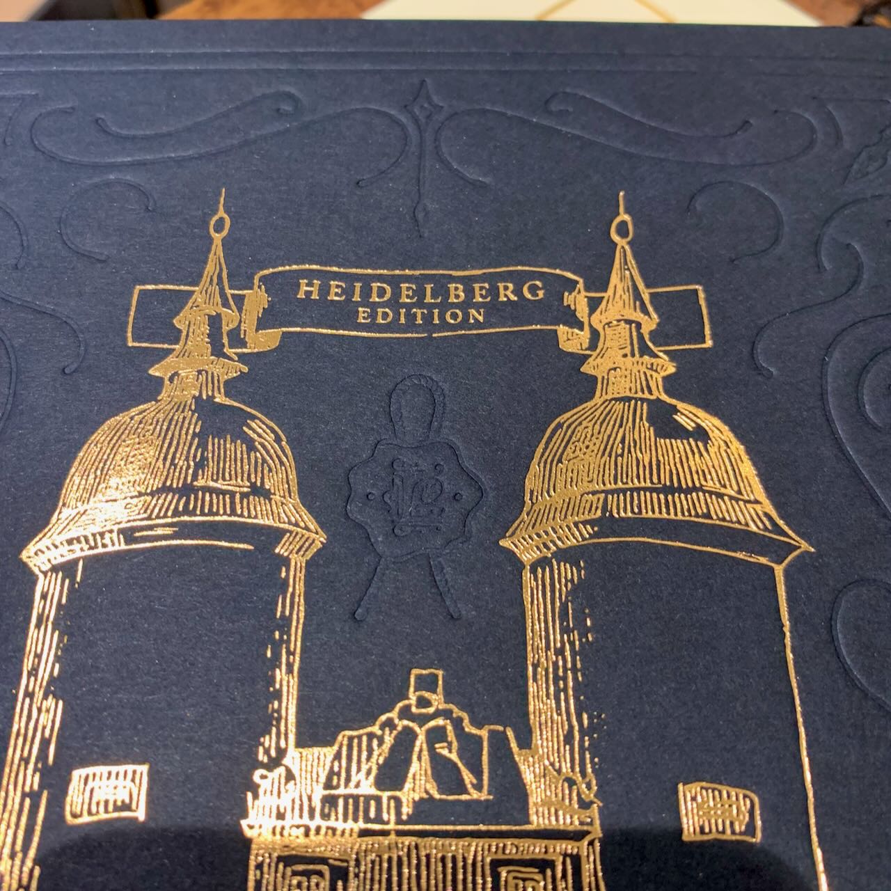 Alte Brücke Heidelberg Skizzenbuch mit hochwertigem Papier Letterpress