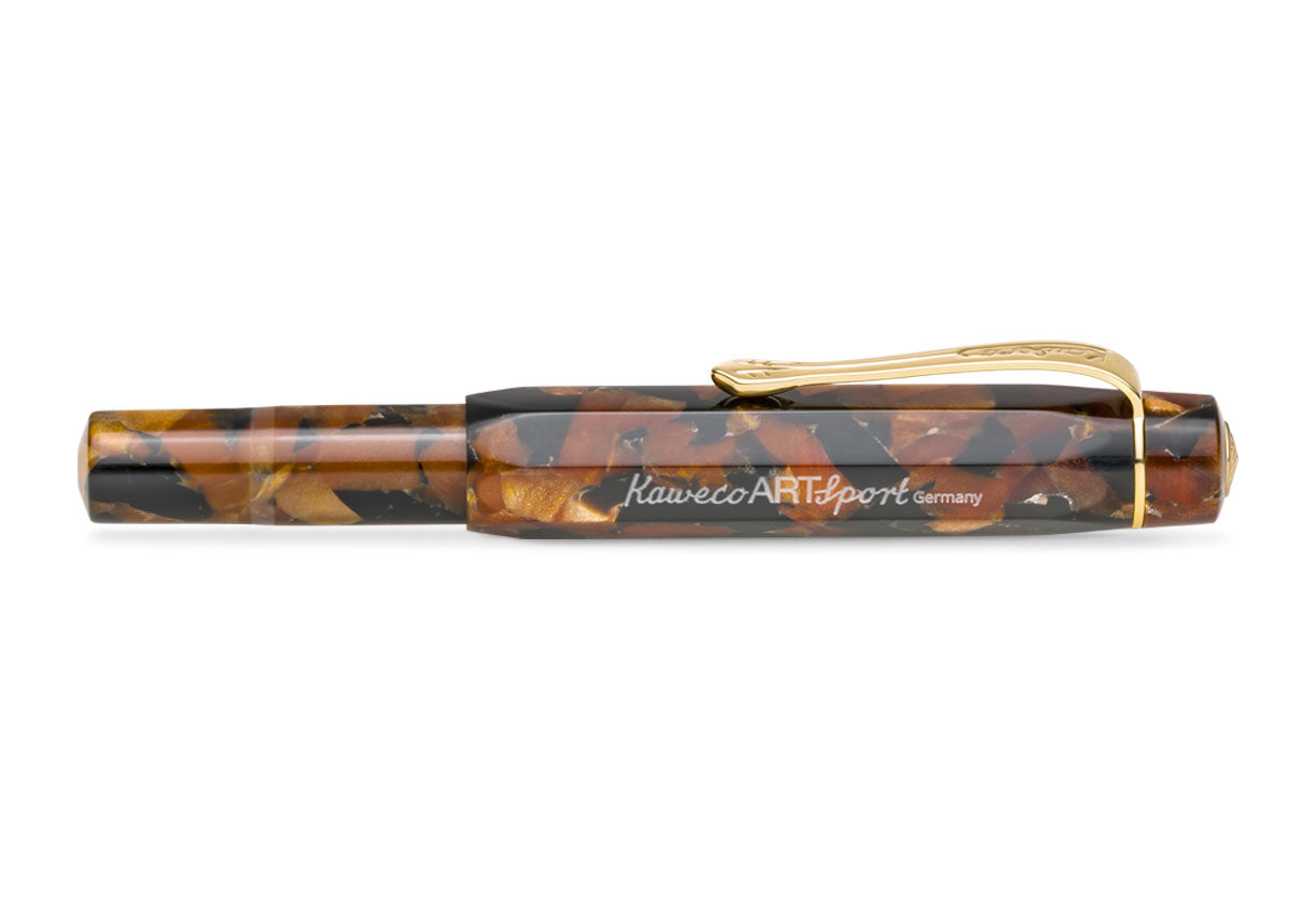 Kaweco ART SPORT Füllhalter Hickory Brown aus Acryl