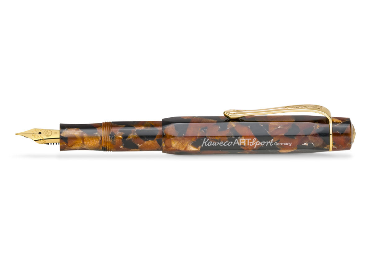Kaweco ART SPORT Füllhalter Hickory Brown aus Acryl