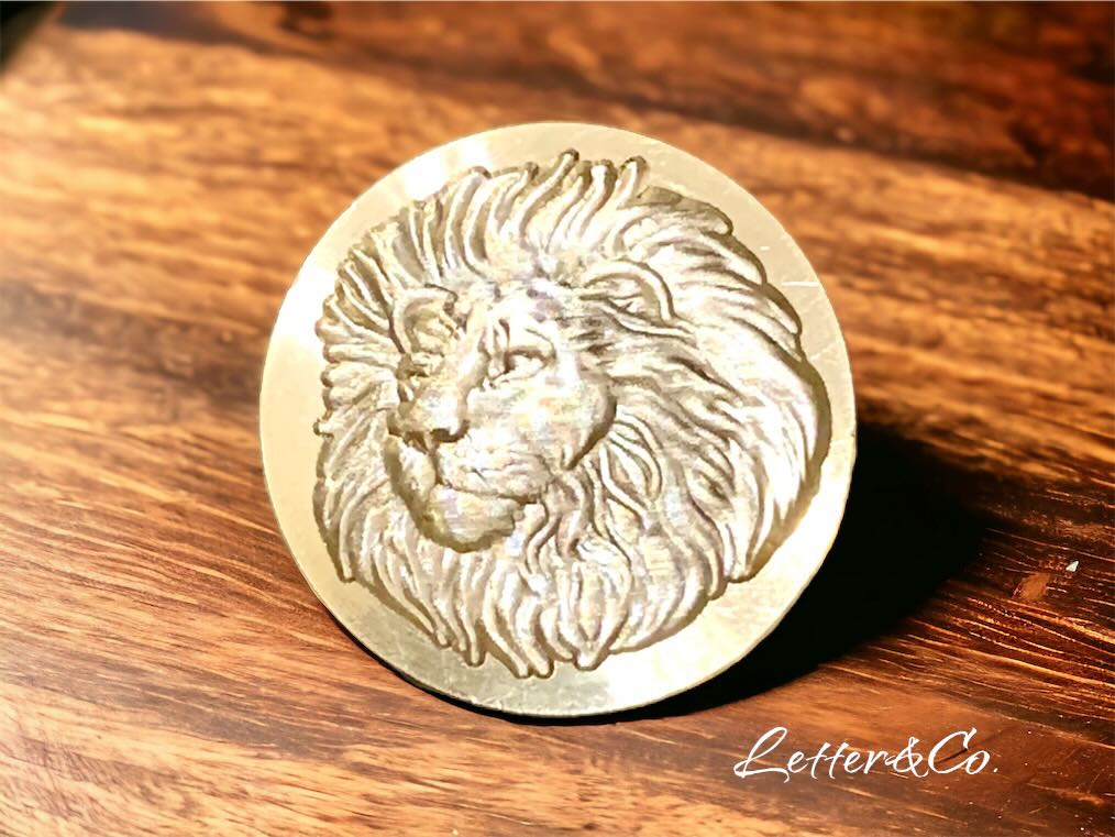 Siegelstempel Löwe 25mm