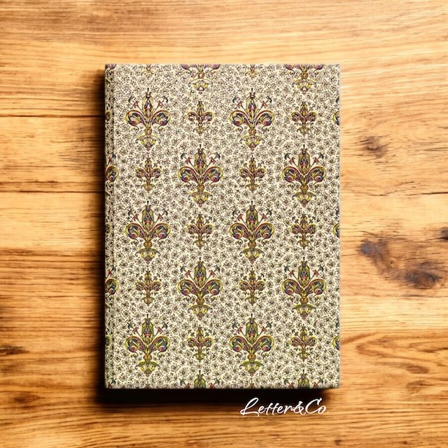 Notizbuch mit Hardcover aus florentinischem Papier Lilium