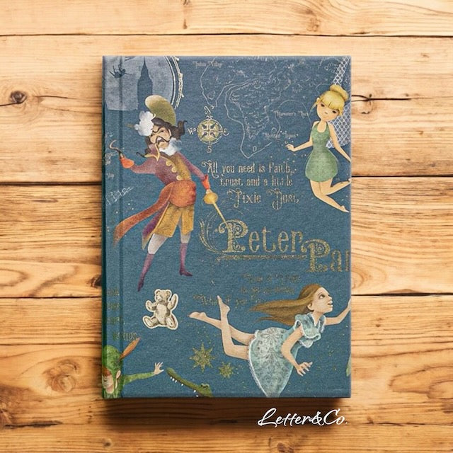 Notizbuch mit Hardcover aus florentinischem Papier Peter Pan