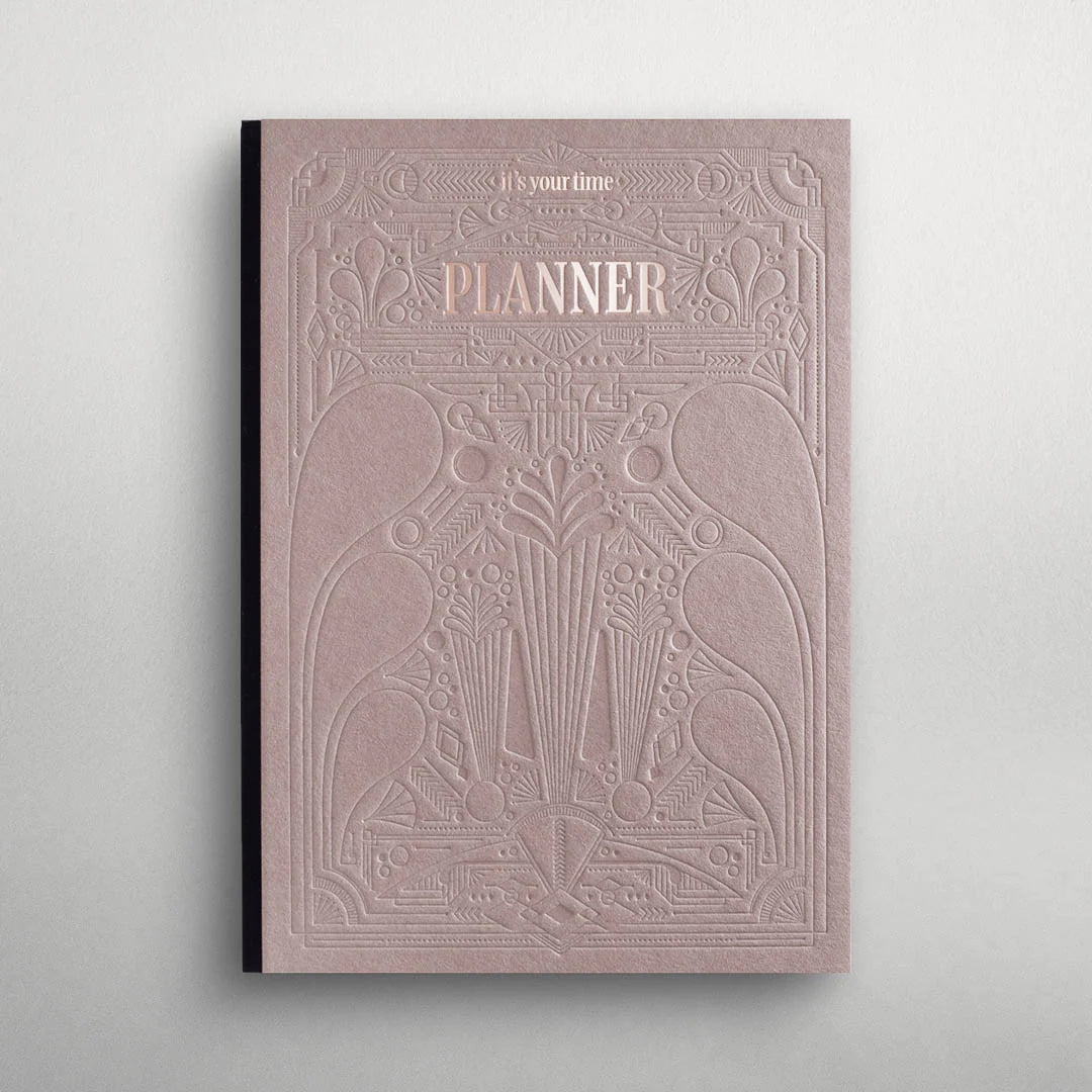ArtDeco Planner Kalender 2024/25 - Almond