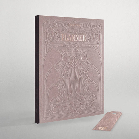 ArtDeco Planner Kalender 2024/25 - Almond