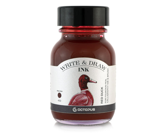 Octopus Write and Draw Ink 450 Red Duck 50ml