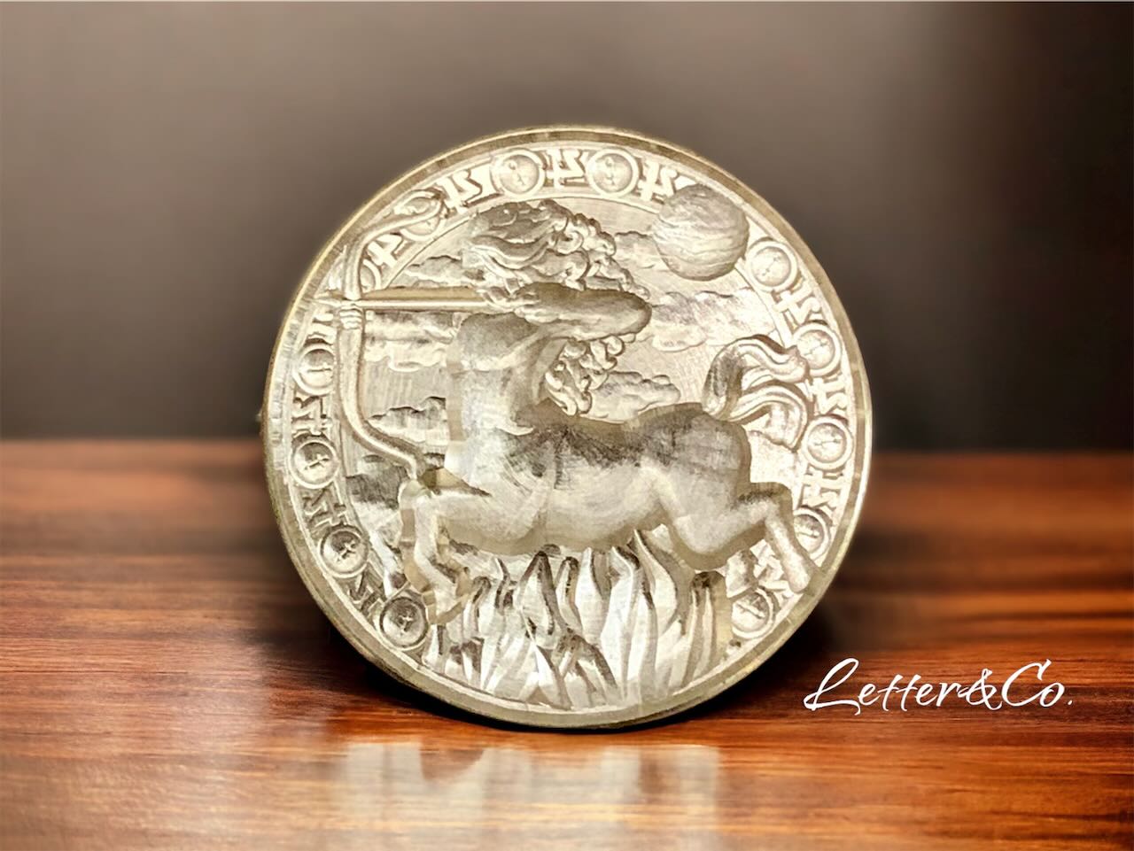 Siegelstempel Schütze 30mm