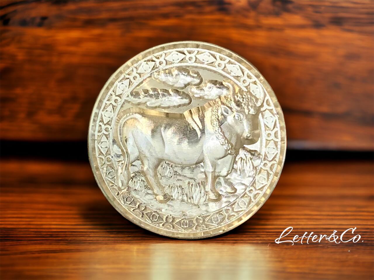 Siegelstempel Stier 30mm