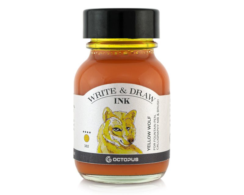 Octopus Write and Draw Ink 382 Yellow Wolf 50ml