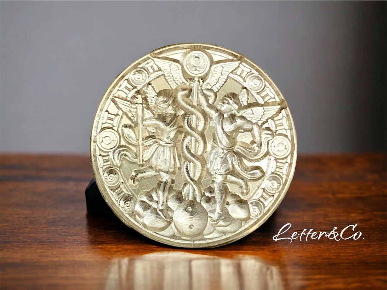 Siegelstempel Zwilling 30mm