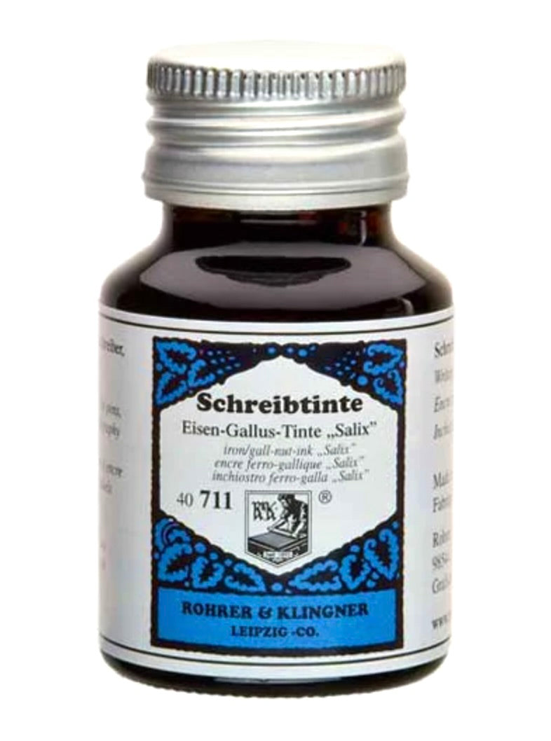 Schreibtinte Eisen-Gallus-Tinte "Salix" 50ml Rohrer & Klingner