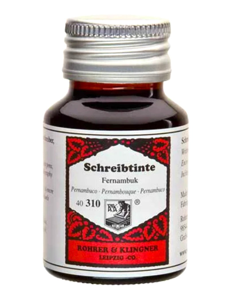 Schreibtinte Fernambuk 50ml Rohrer & Klingner