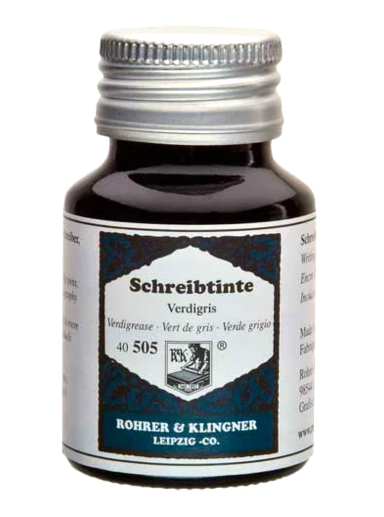 Schreibtinte Verdigris 50ml Rohrer & Klingner
