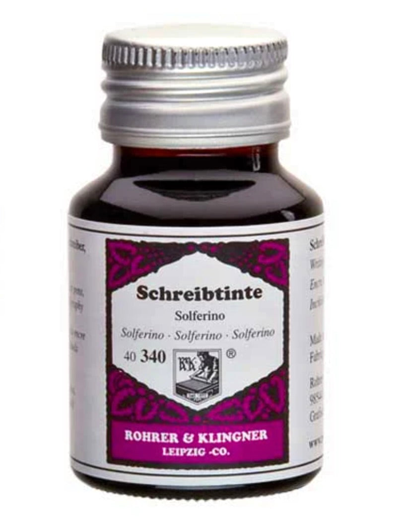 Schreibtinte Solferino 50ml Rohrer & Klingner