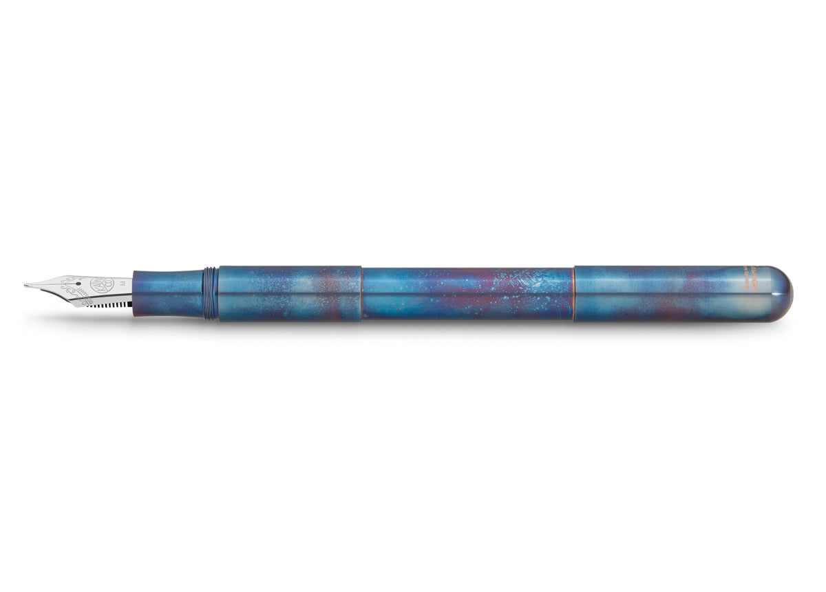 Kaweco SUPRA Füllhalter Fireblue Steel