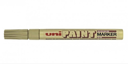 Goldlackstift zum colorieren von Siegelwachs UNI Paint Marker -gold-