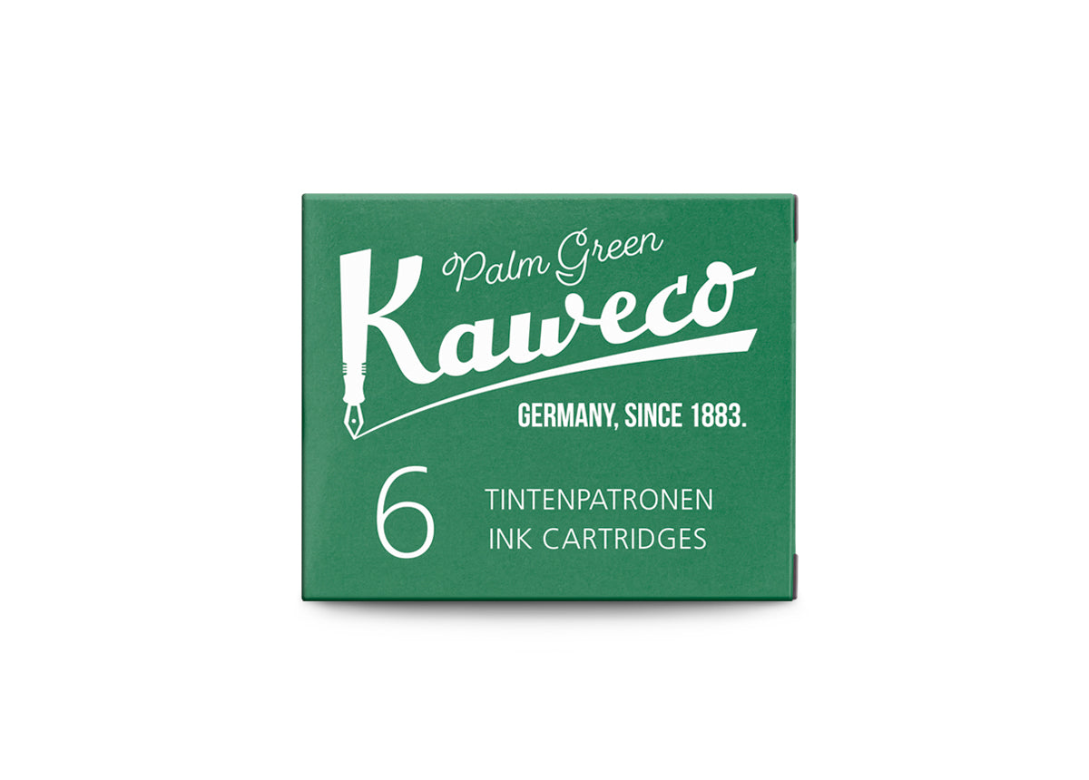 Kaweco Tintenpatronen Palmengrün 6-Pack