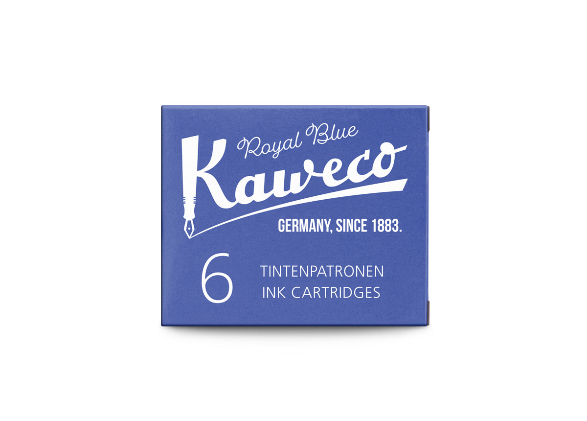 Kaweco Tintenpatronen Königsblau 6-Pack