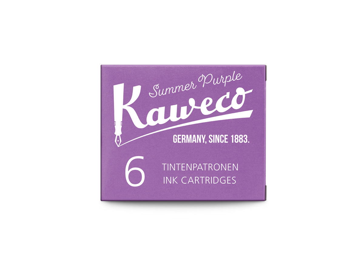 Kaweco Tintenpatronen Sommerlila 6-Pack