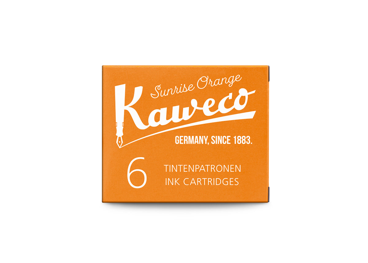 Kaweco Tintenpatronen Sonnenorange 6-Pack