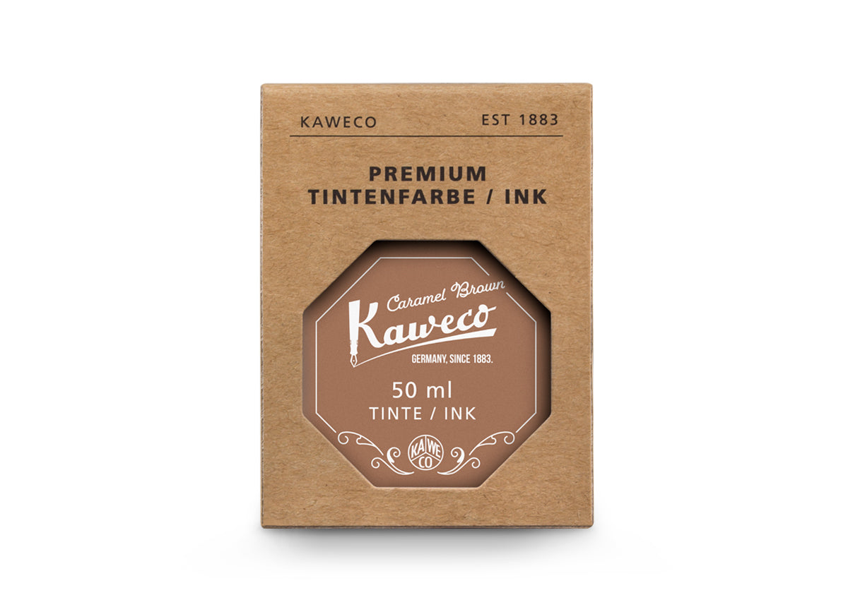 Kaweco Tintenglas Karamellbraun 50 ml