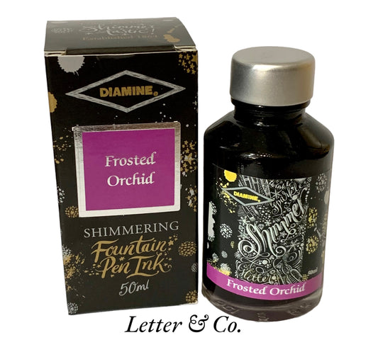 Diamine Frosted Orchid Shimmer ink 50ml