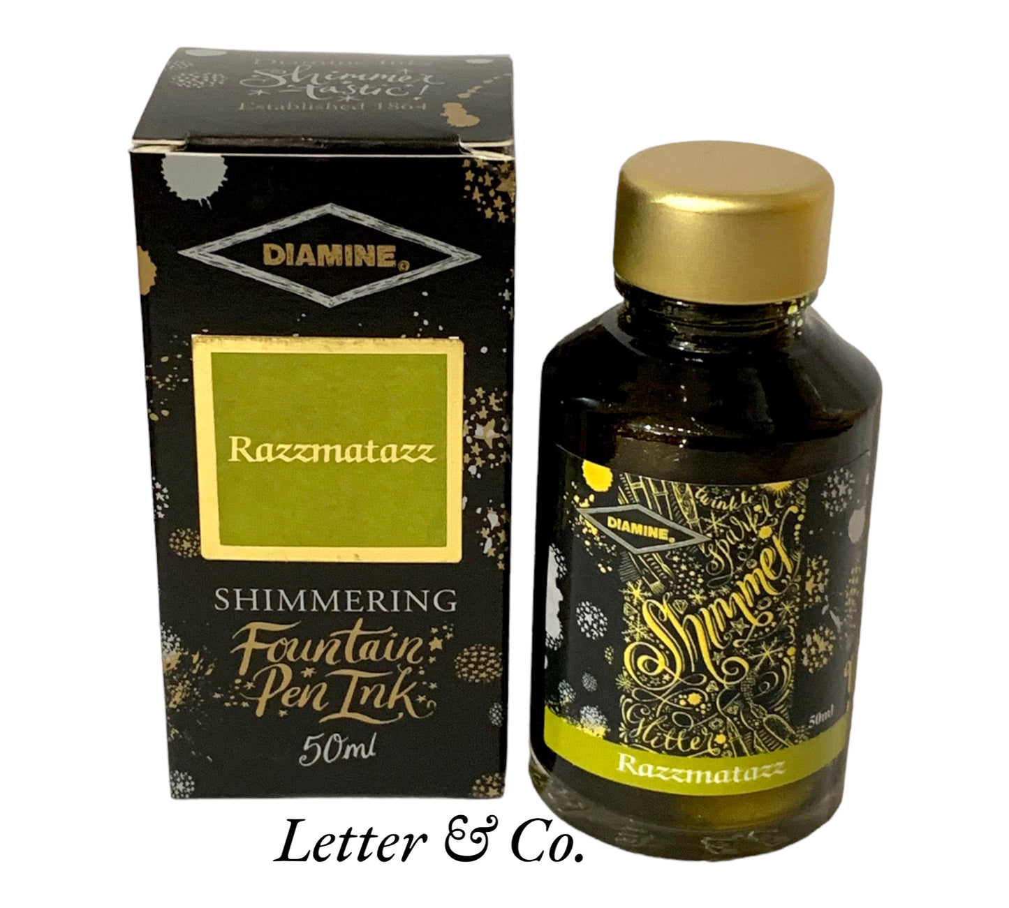Diamine Razzmatazz Shimmer ink 50ml