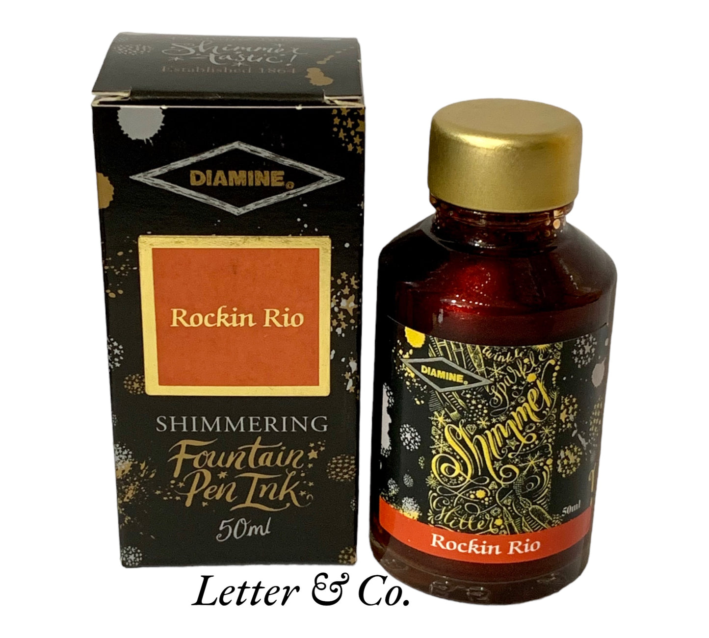 Diamine Rocking Rio Shimmer ink 50ml