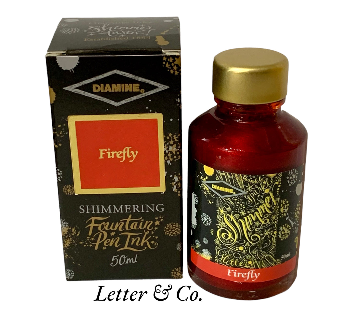 Diamine Firefly Shimmer ink 50ml