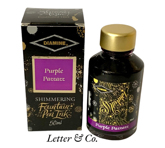 Diamine Purple Pazzazz Shimmer ink 50ml