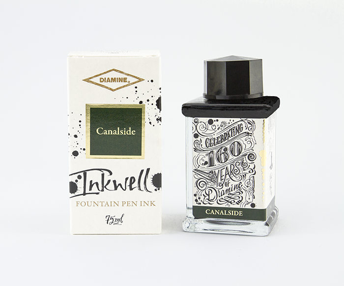 Diamine 160th anniversary ink Canalside 75ml