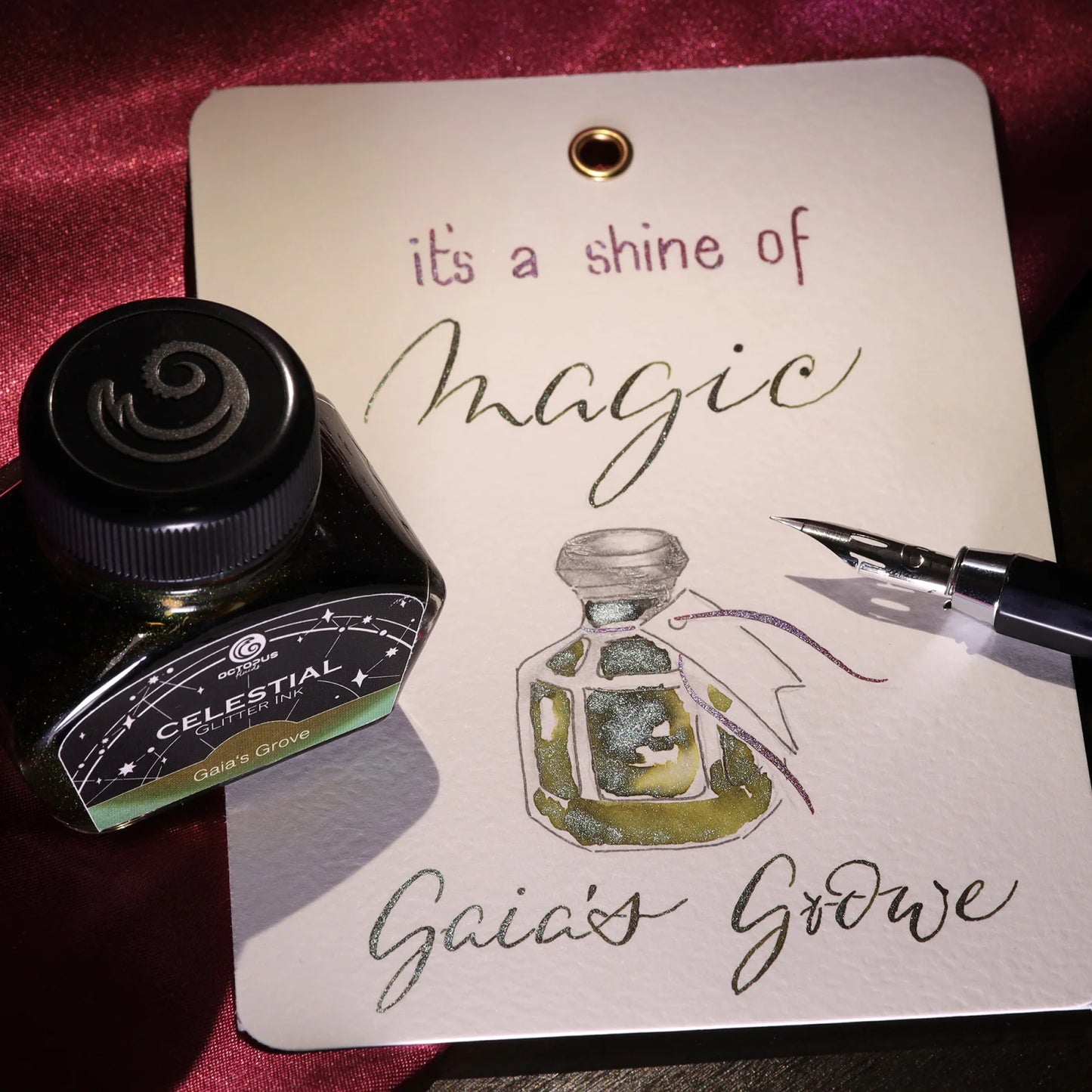 Octopus Glitter Shimmer Tinte Gaia`s Grove 30ml