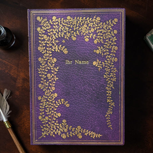 Notizbuch Paperblanks NEW YOORK ROSE mit Namensprägung Softcover Midi 12x17,5cm