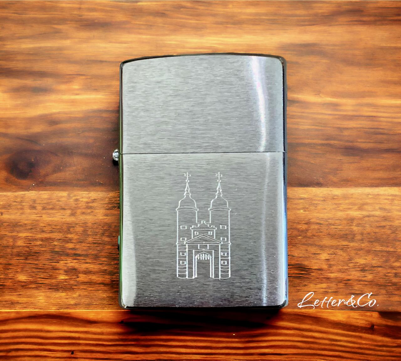 Zippo Feuerzeug mit Gravur Alte Brücke Heidelberg