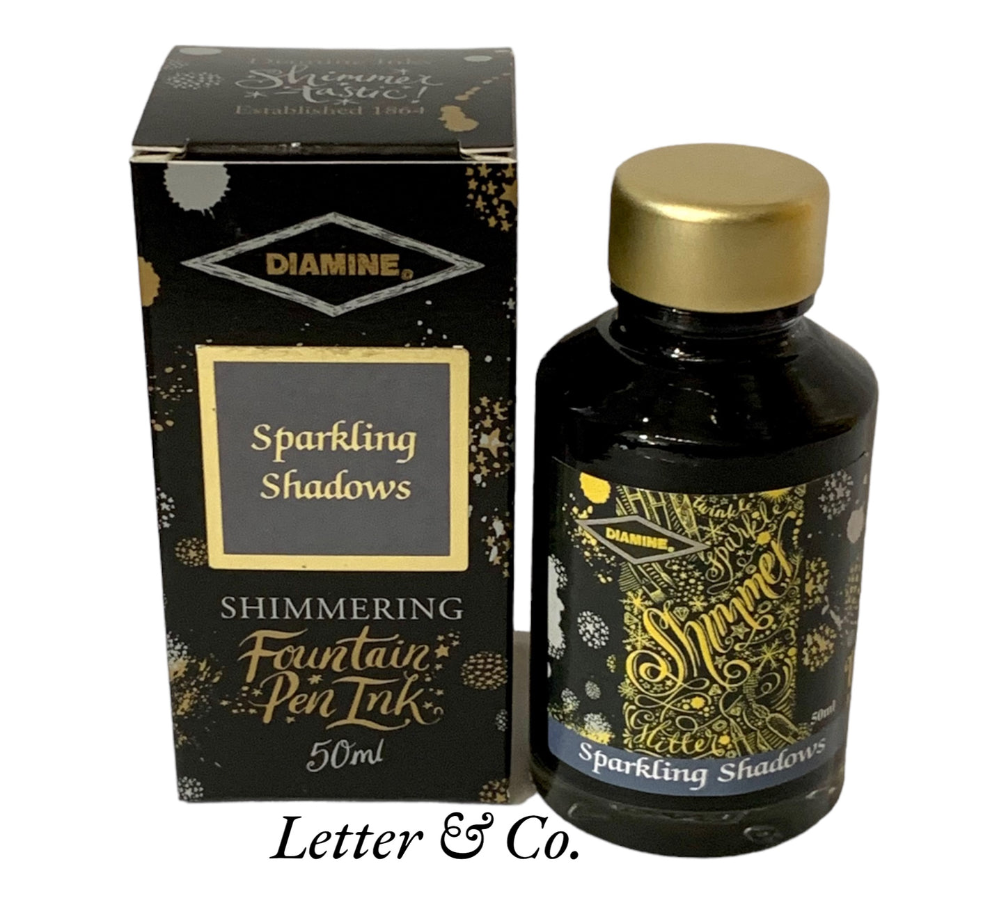 Diamine SparklingShadows Shimmer ink 50ml